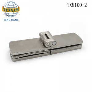 Badkamer Hardware Heavy Duty Lange vouwen 180 graden Douchedeur Glasnaar Glas Gratis scharnier