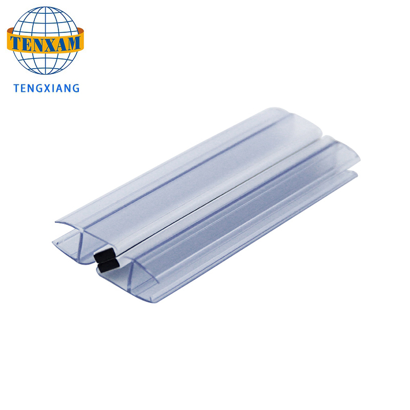 Waterdichte PVC Plastic Seal Profielen voor glazen douche