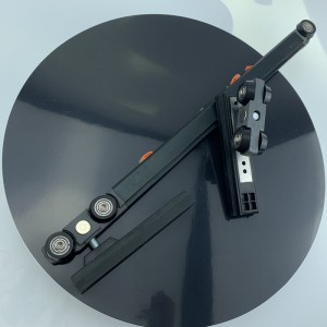 Hydraulische buffer Twee Deur Linked Smal Frame Accessoires Design Roller