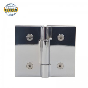 Naar binnen gebogen scharnier