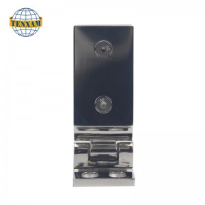 Enkele rand van 90 graden glasklem